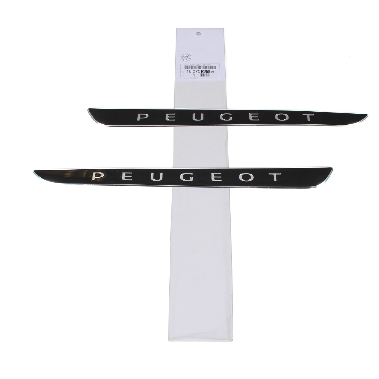 ORIGINAL Peugeot Einstiegsleiste Satz VORNE 1607558180 für 2008 208 3058 II