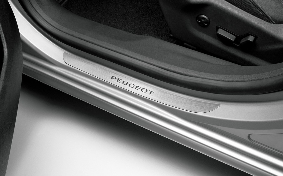 ORIGINAL Peugeot Einstiegsleiste Set ALUMINIUM-Look 9400.AG für 508 / 508 SW
