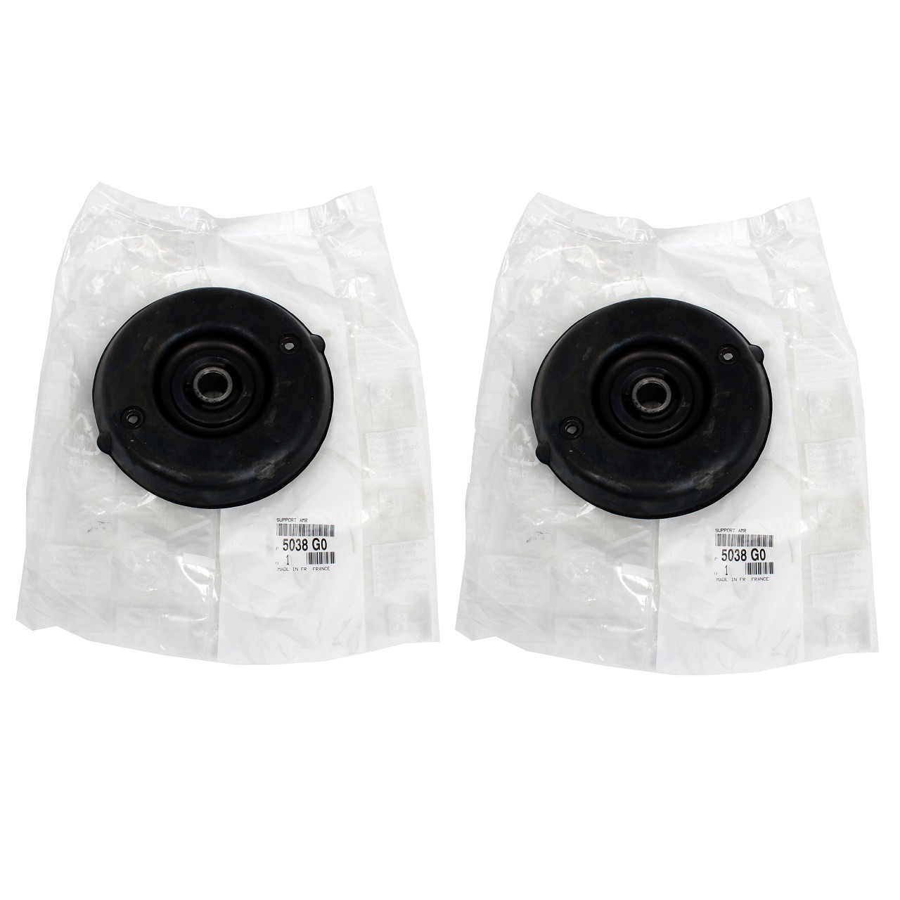 2x ORIGINAL Citroen Peugeot strut mount BERLINGO C4 307 PARTNER front 5038.G0