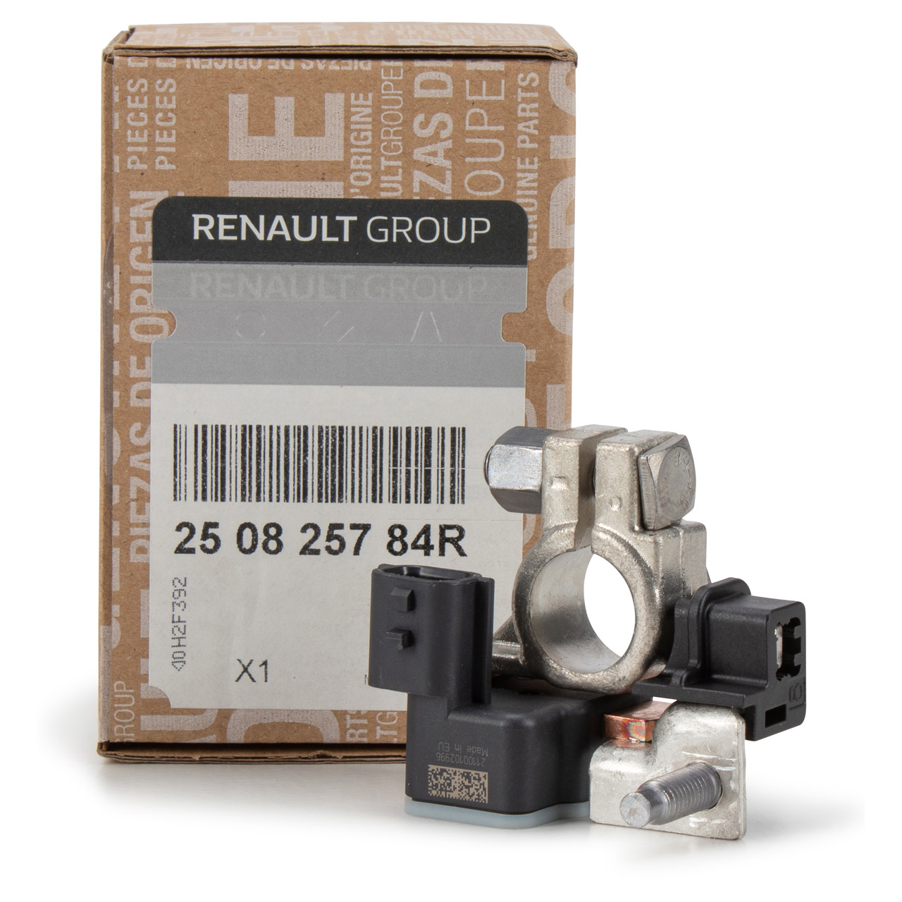 ORIGINAL Renault Batterieklemme Minuspol Minus Sicherung Captur Clio 4 Trafic 3 250825784R