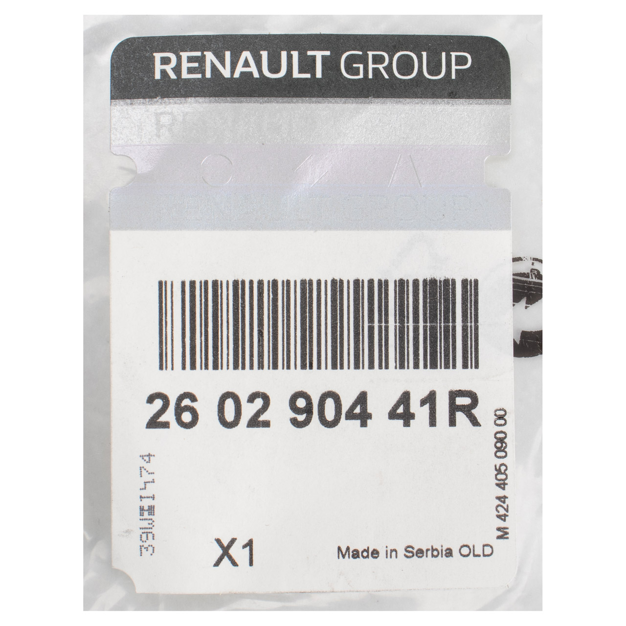 ORIGINAL Renault Dacia Abdeckung Blende Kappe Scheinwerfer Duster Captur vorne 260290441R