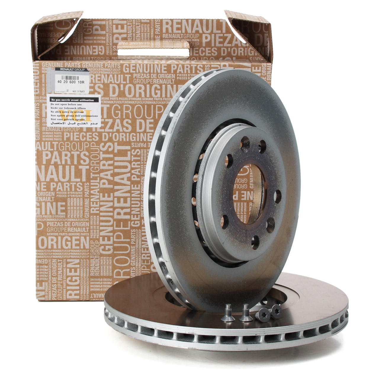 ORIGINAL Renault Bremsscheiben Satz Laguna 3 Megane 3 4 Scenic 3 vorne 402060010R