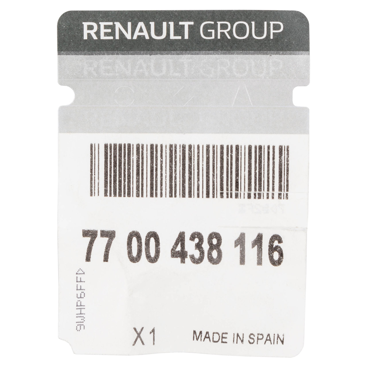1x ORIGINAL Renault Nabendeckel Nabenkappe Felgendeckel Clio 2 Kangoo Twingo 3 7700438116