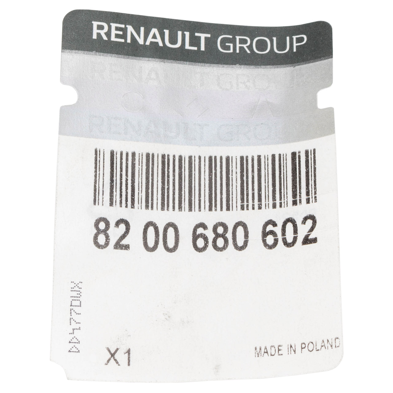 ORIGINAL Renault Gurtschloss Sicherheitsgurt Master 2 vorne o. hinten 8200680602
