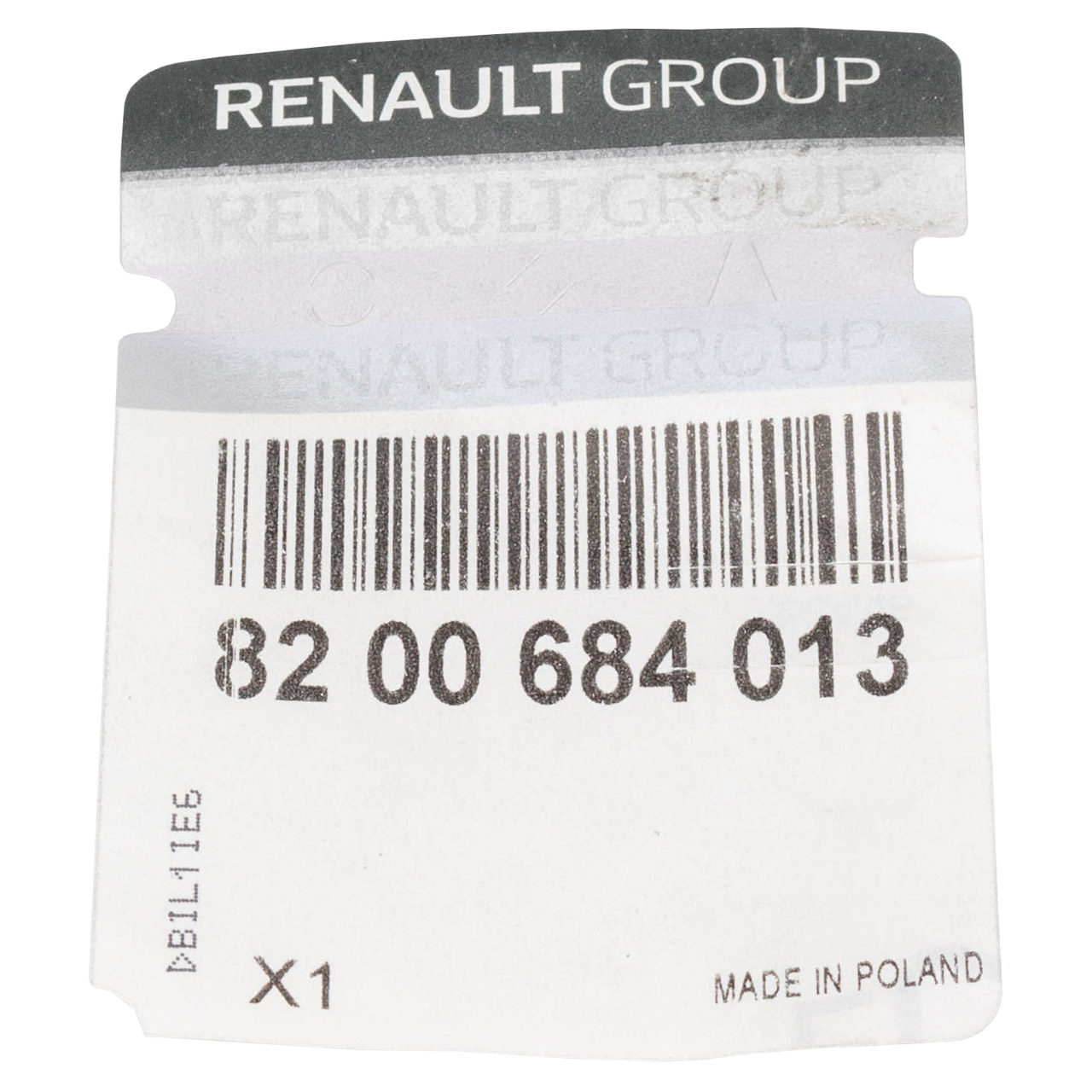 ORIGINAL Renault Gurtschloss Sicherheitsgurt Grand Modus rechts 8200684013
