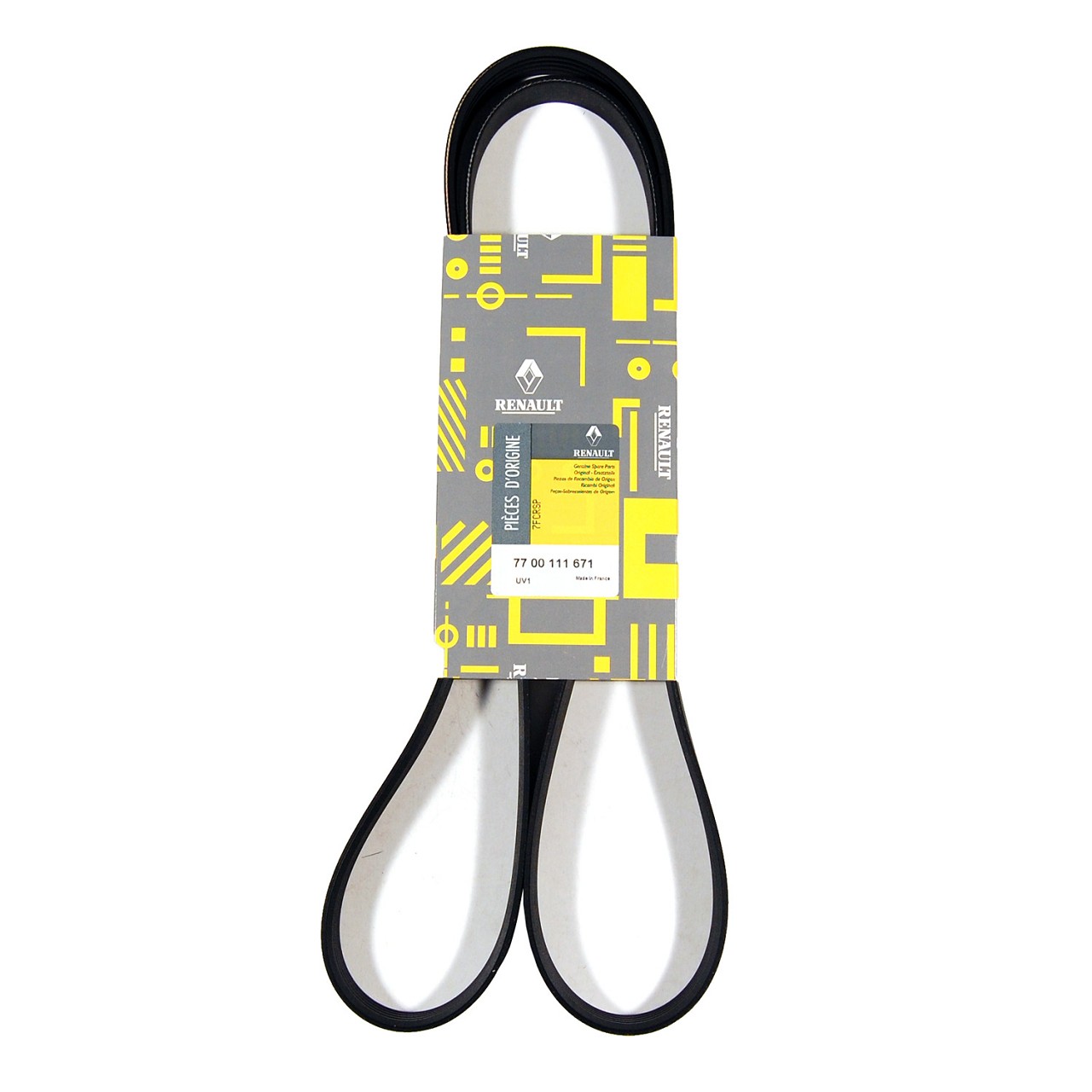 Original RENAULT V-ribbed belts - 82 00 833 541 | myparto