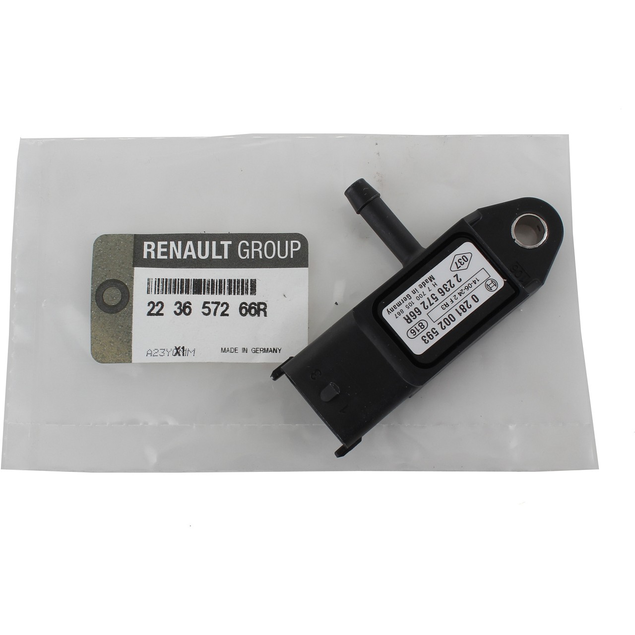 ORIGINAL Renault Unterdrucksensor Ladedrucksensor Saugrohrdruck 223657266R