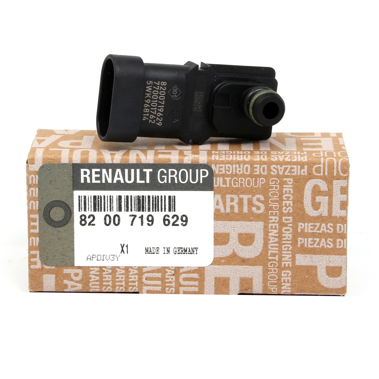 ORIGINAL Renault Unterdrucksensor Ladedrucksensor Saugrohrdruck 8200719629