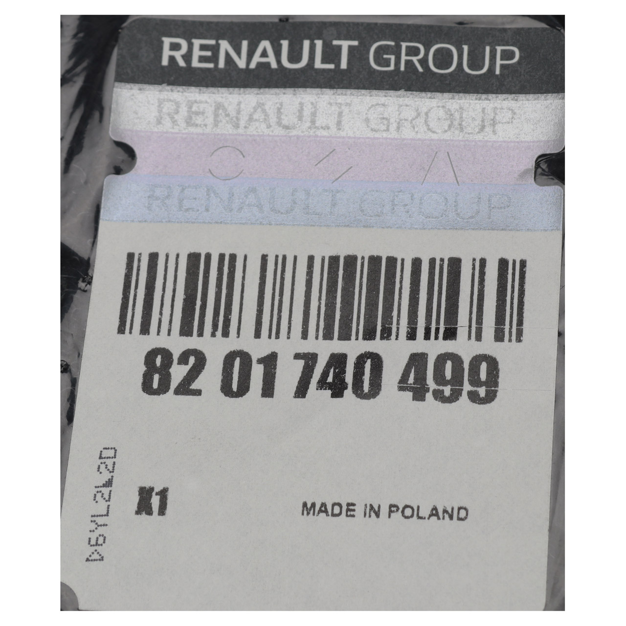 ORIGINAL Renault Textilmatten Fußmatten Automatten myparto 8201657945 CLIO | Satz 4-tlg IV
