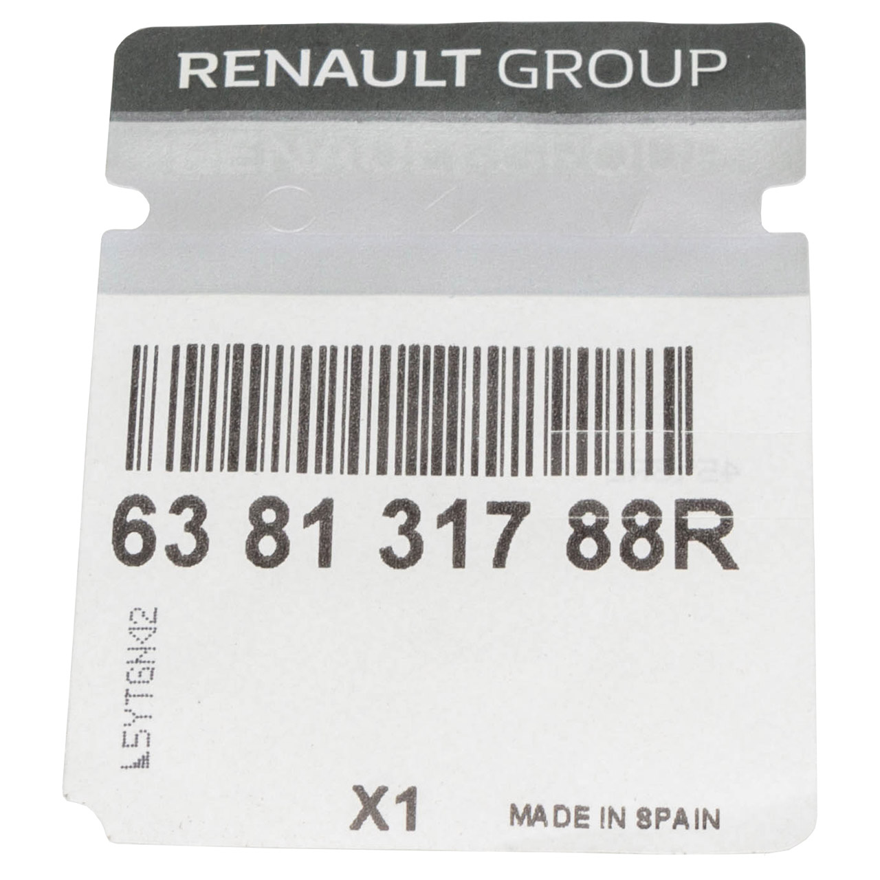 ORIGINAL Renault Verbreiterung Radlauf Captur 1 vorne links 638131788R