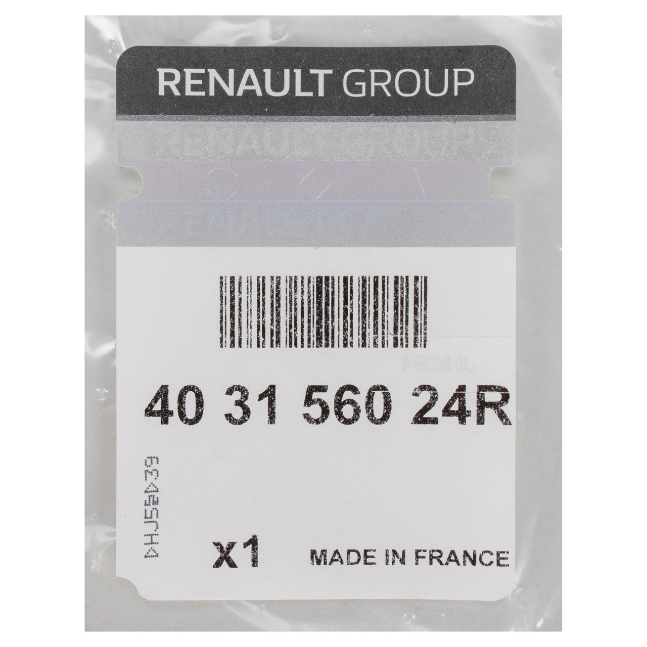 1x ORIGINAL Renault Radkappe Radblende 15 Zoll Silber Schwarz Twingo 3 403156024R