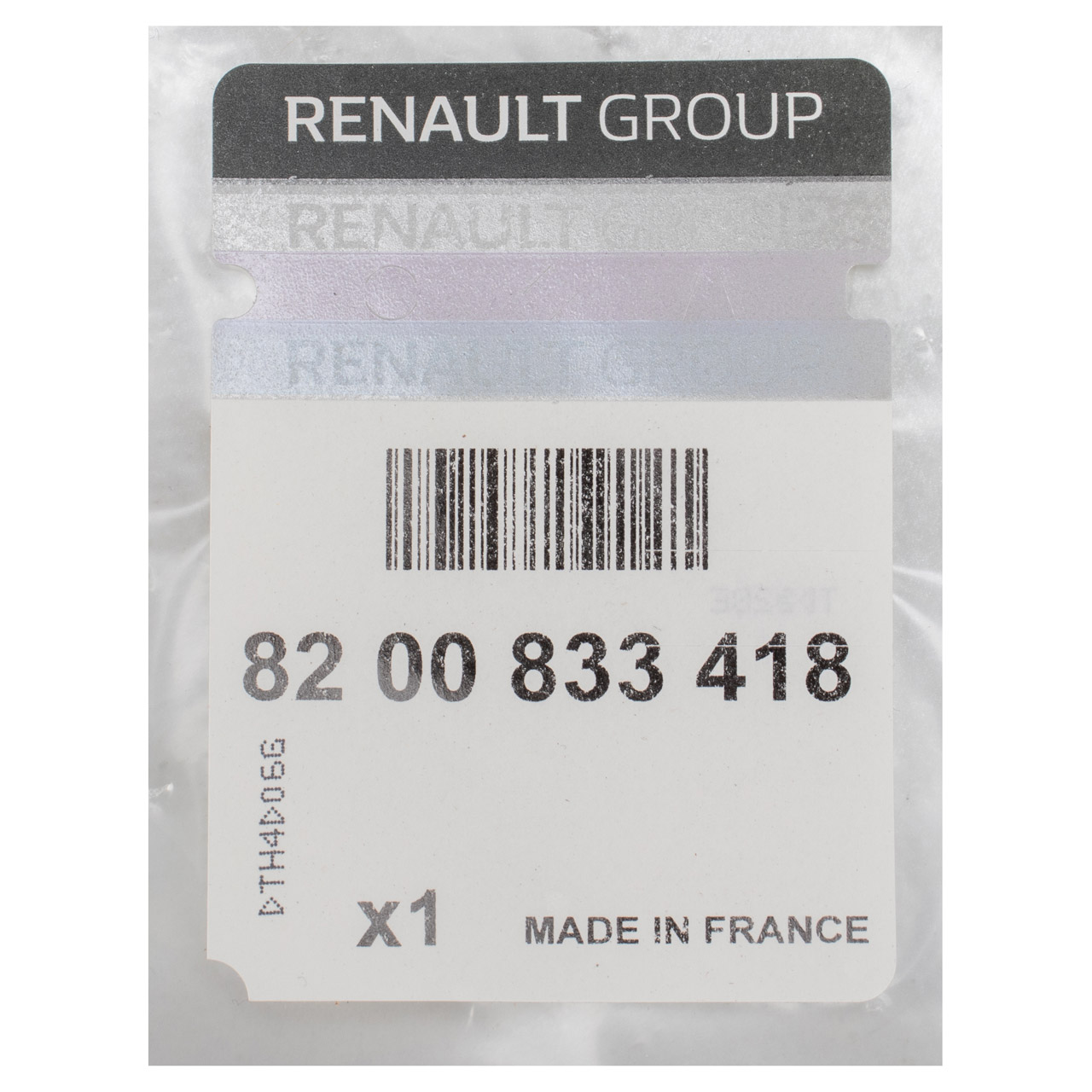 1x ORIGINAL Renault Radkappe Radblende 15 Zoll Silber Clio 3 Modus 8200833418