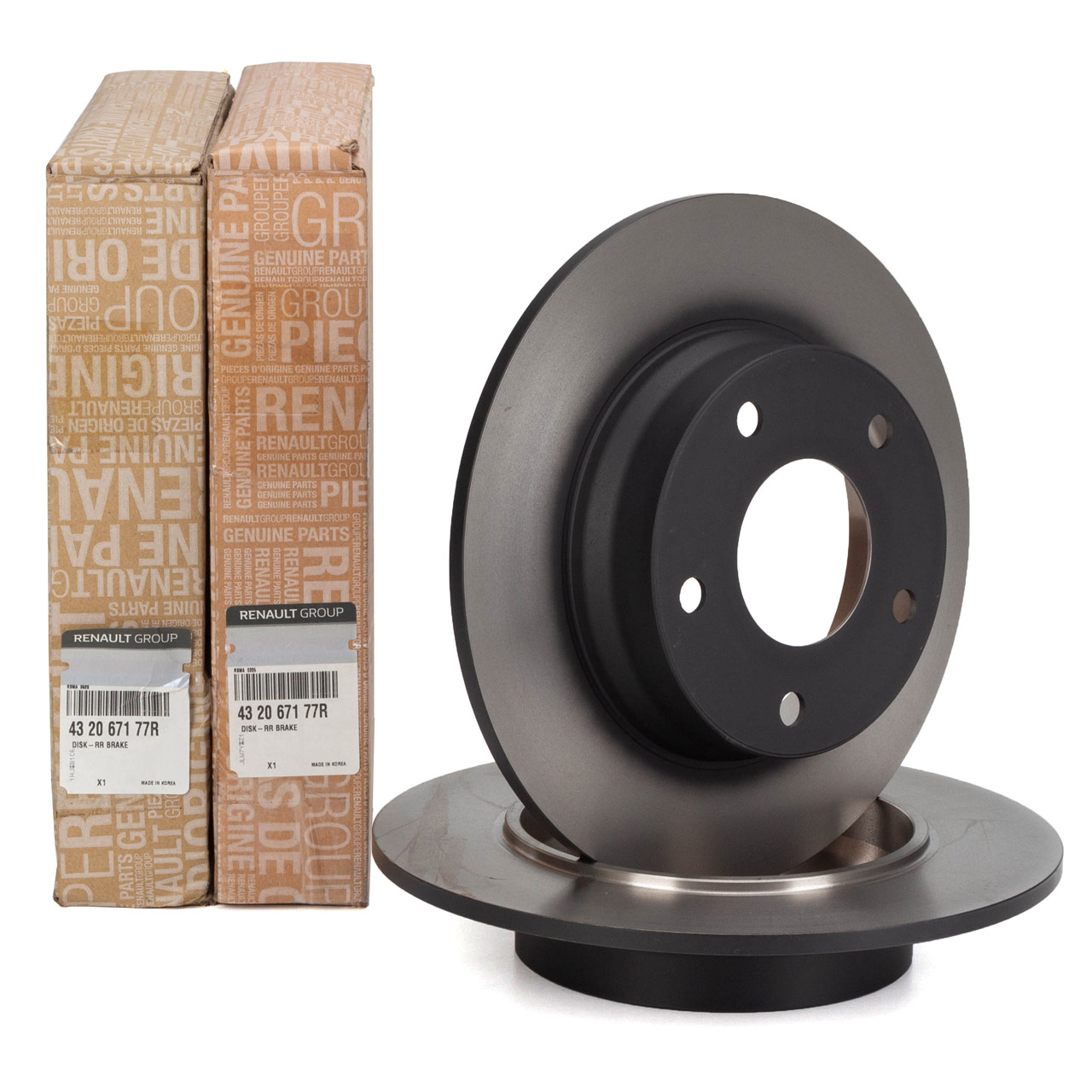Original RENAULT Bremsscheiben - 43 20 671 77R | myparto 