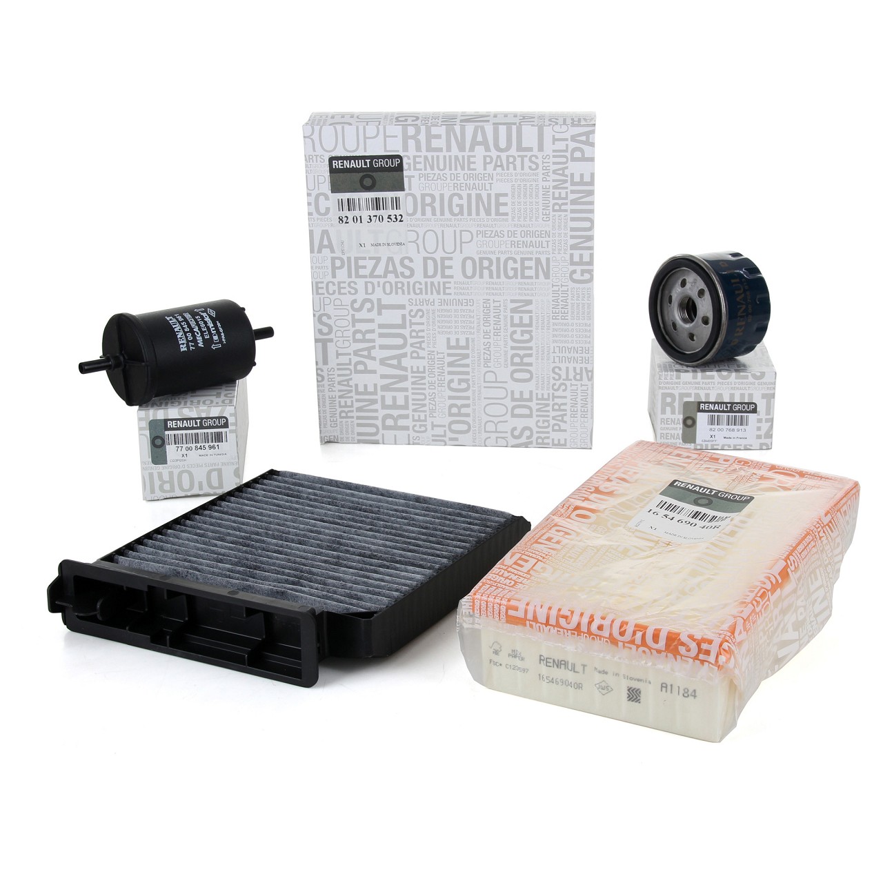 ORIGINAL Renault Inspektionskit Filterpaket Filterset CLIO III MODUS 1.4/1.6 16V