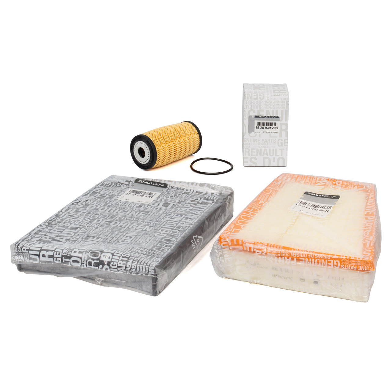 ORIGINAL Renault Filterset Filterpaket 3-tlg Scenic 3 / Grand Scenic 3 1.6 dCi 130 PS