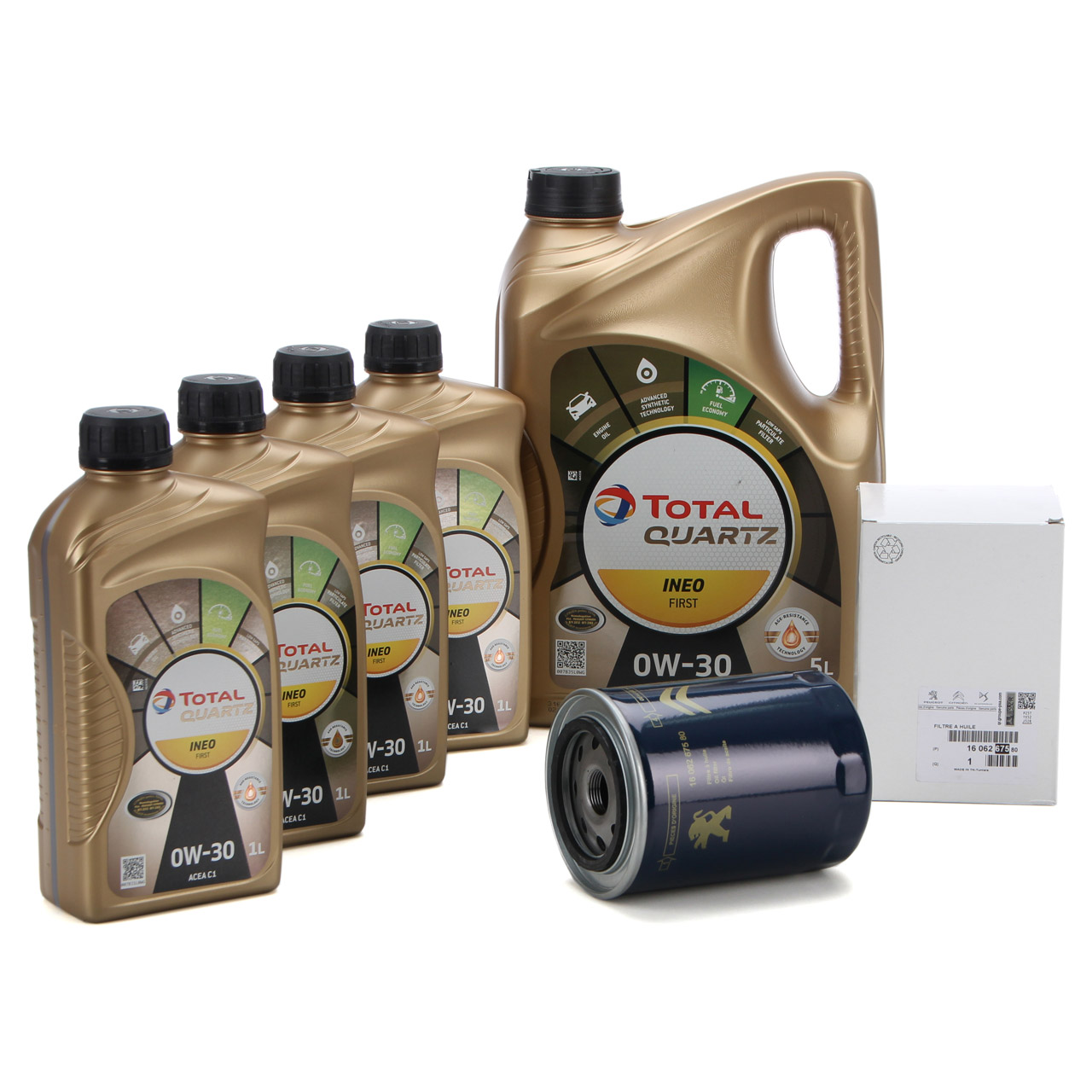 ENGINE OIL TOTAL QUARTZ INEO FIRST 0W30 5 L