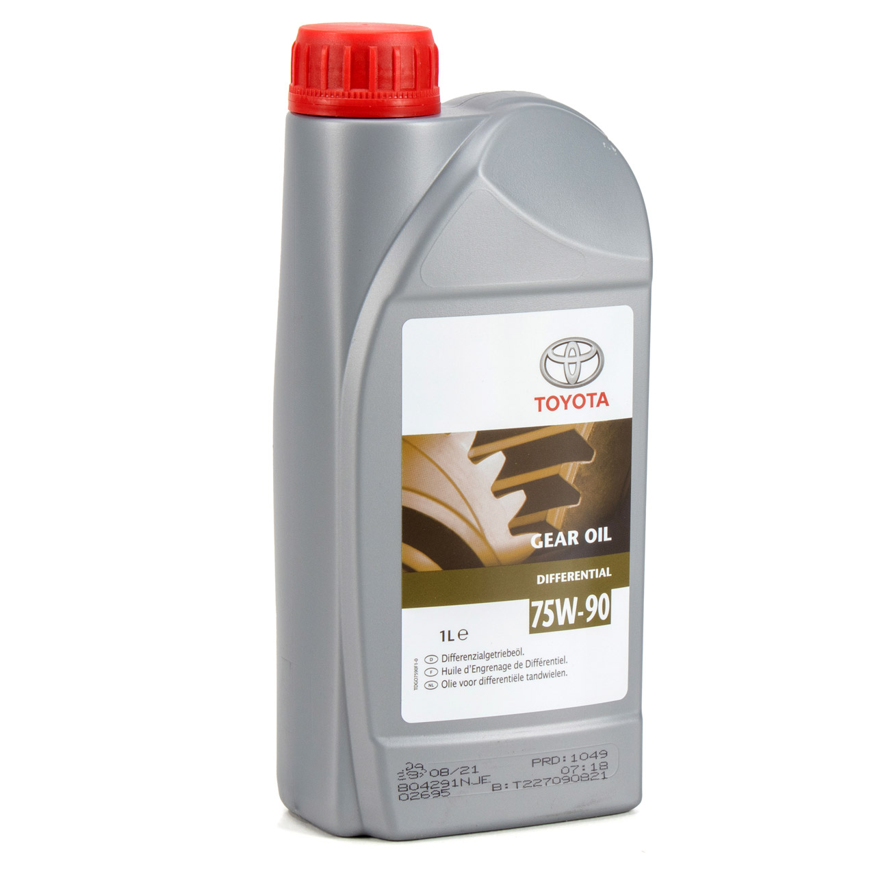 2L 2 Liter ORIGINAL Toyota DIFFERENTIAL GEAR OIL 75W90 API GL-5 08885-81592