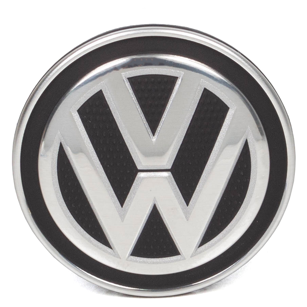 4x ORIGINAL VW Emblem Nabendeckel Felgendeckel Ø 5,5cm Golf 7 Polo 6 T-Roc 6C0601171 XQI