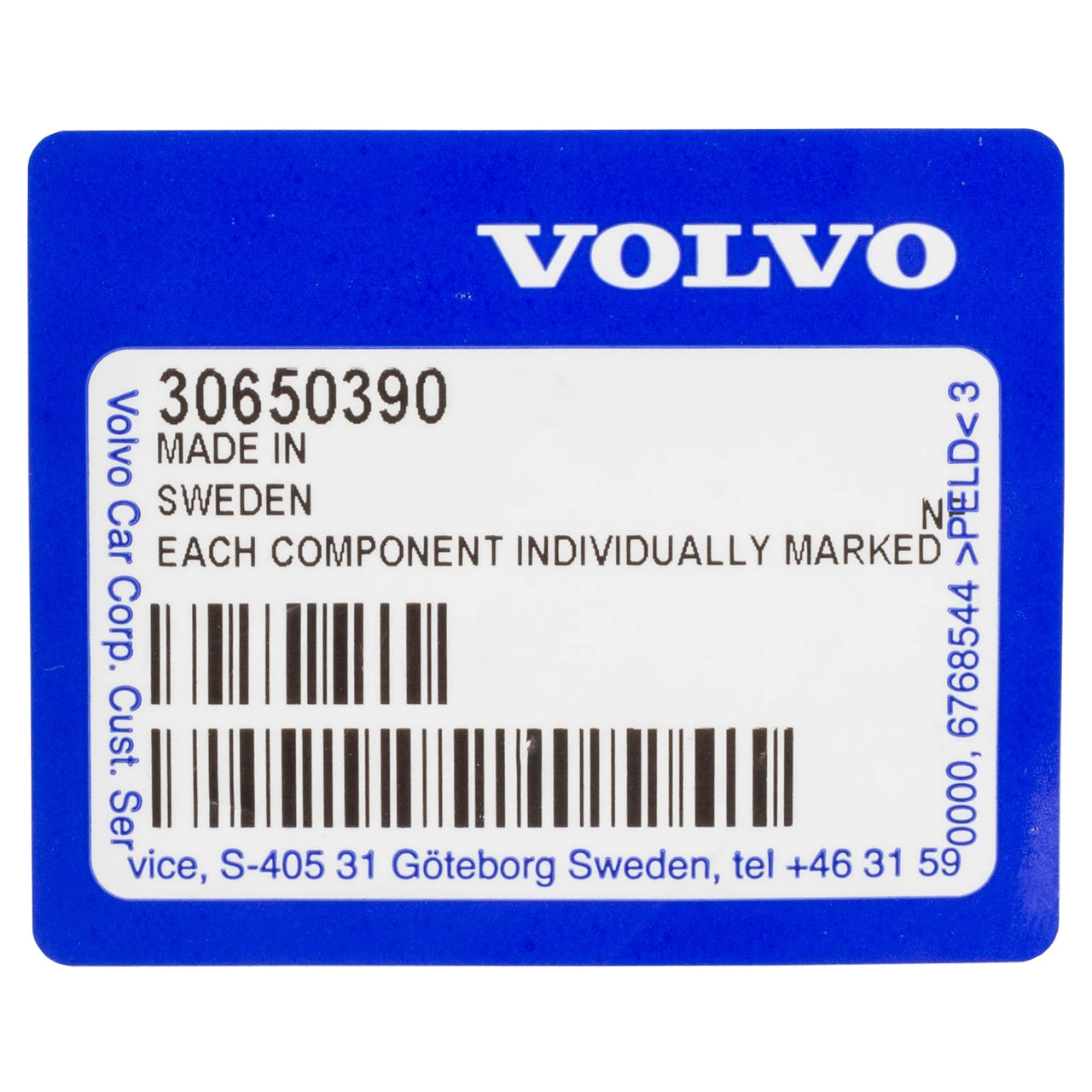 ORIGINAL Volvo Halter Einspritzventil S60 1 S80 1 V70 2 XC90 1 30650390