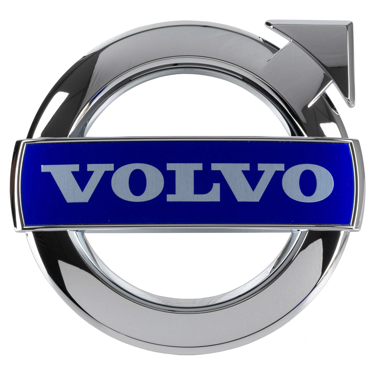 ORIGINAL Volvo Emblem Logo Plakette Kühlergrill Chrom S60 2 V60 1 XC60 1 vorne 31383030