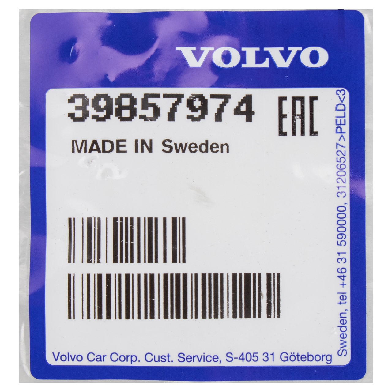 ORIGINAL Volvo Stellelement Sitzhöhenverstellung anthrazit C30 C70 2 39857974