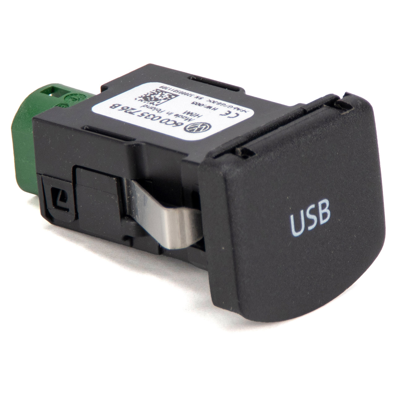 ORIGINAL VW USB-Buchse mit Abdeckung Polo (6R 6C) Caddy 4 6C0035726B