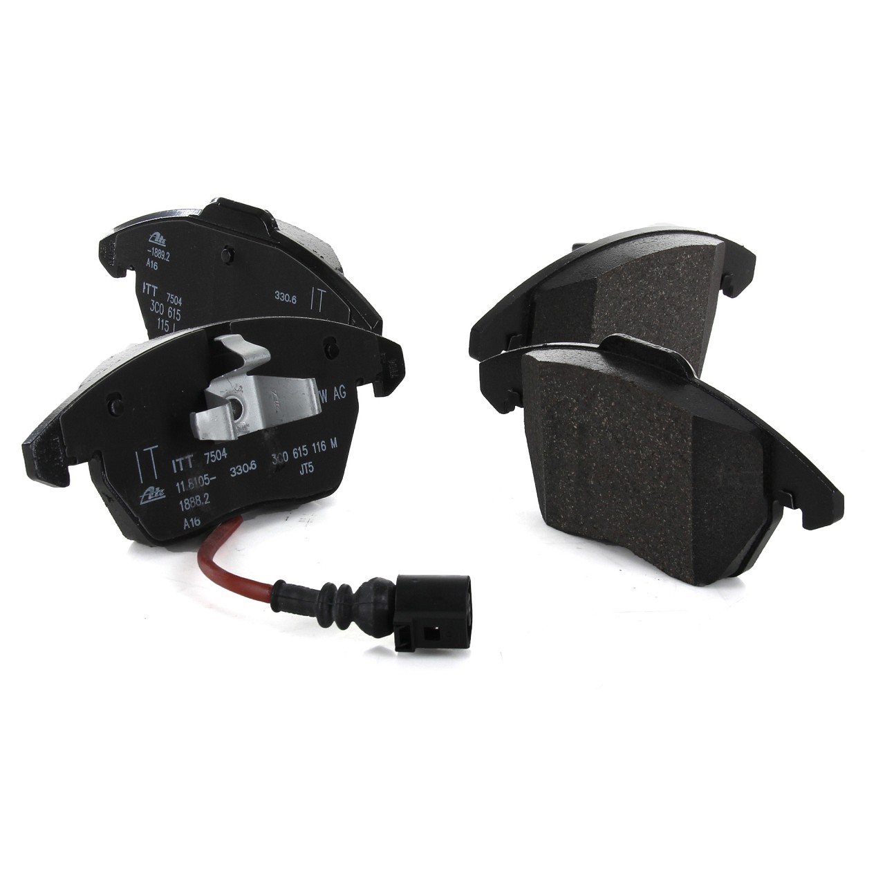 ORIGINAL AUDI VW Bremsbeläge Bremsklötze + WKK A3 GOLF PASSAT vorne 3C0698151J