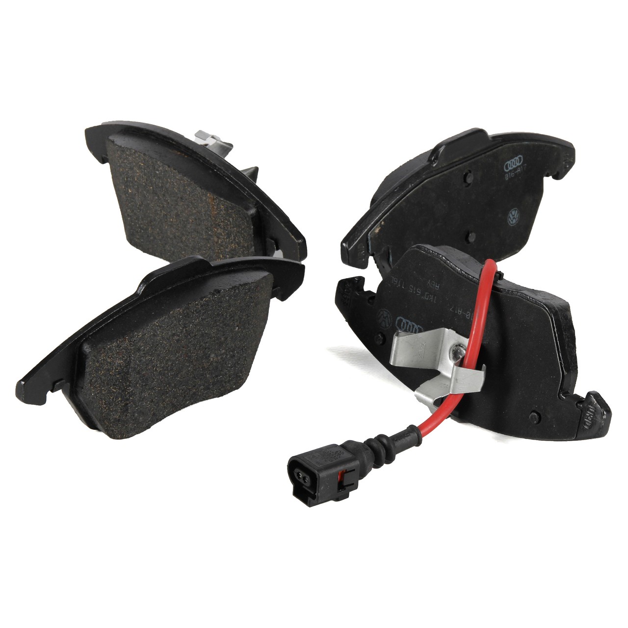ORIGINAL Audi VW Bremsbeläge + Wako A1 A3 Golf 5 6 7 Passat Polo vorne 5K0698151