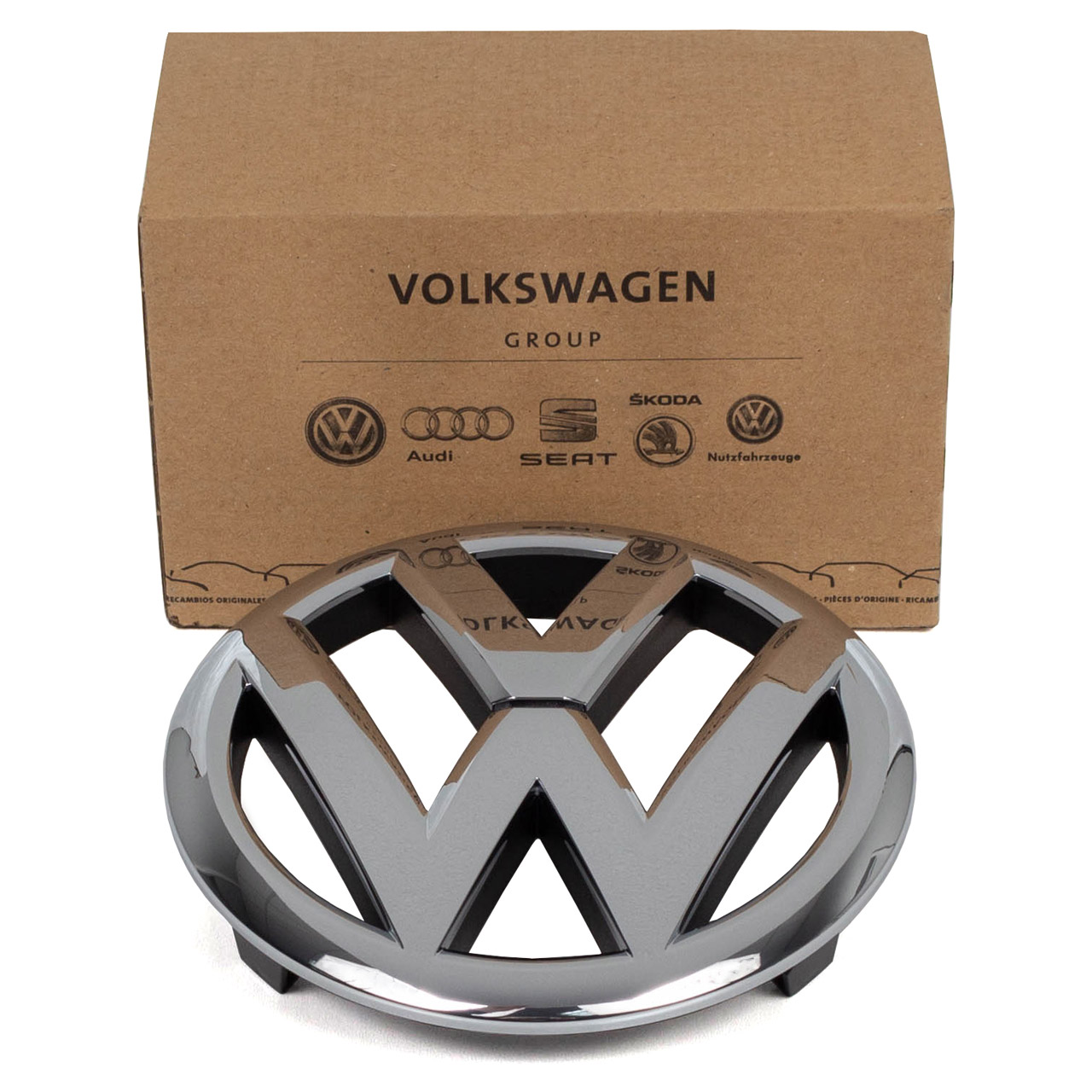 ORIGINAL VW Emblem Logo CHROM Kühlergitter Golf Plus 5 Golf 6 5K0853601F ULM