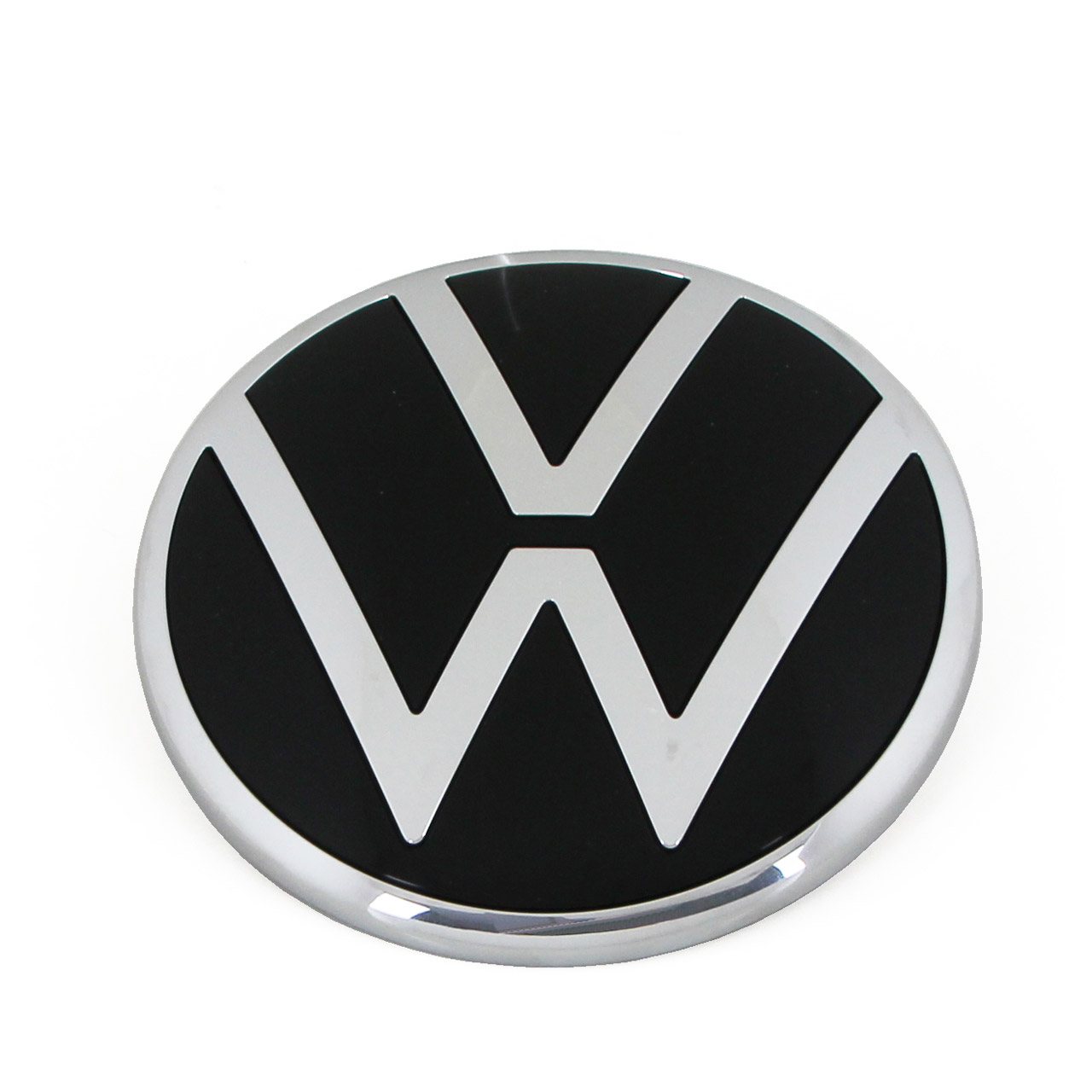 ORIGINAL VW Emblem Logo Plakette Heckklappe Chrom Schwarz Touran 5T 5TA853630B DPJ