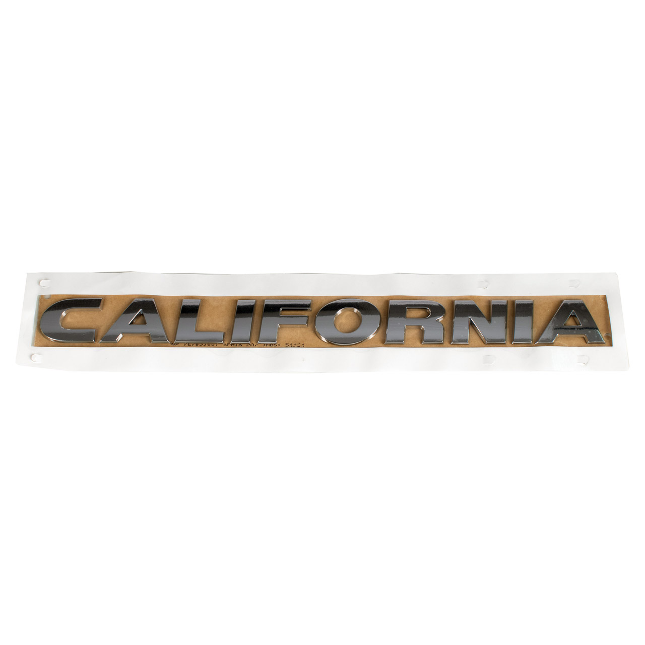 ORIGINAL VW Emblem Schriftzug CALIFORNIA Chrom T5 T6 hinten 7E7853687 739