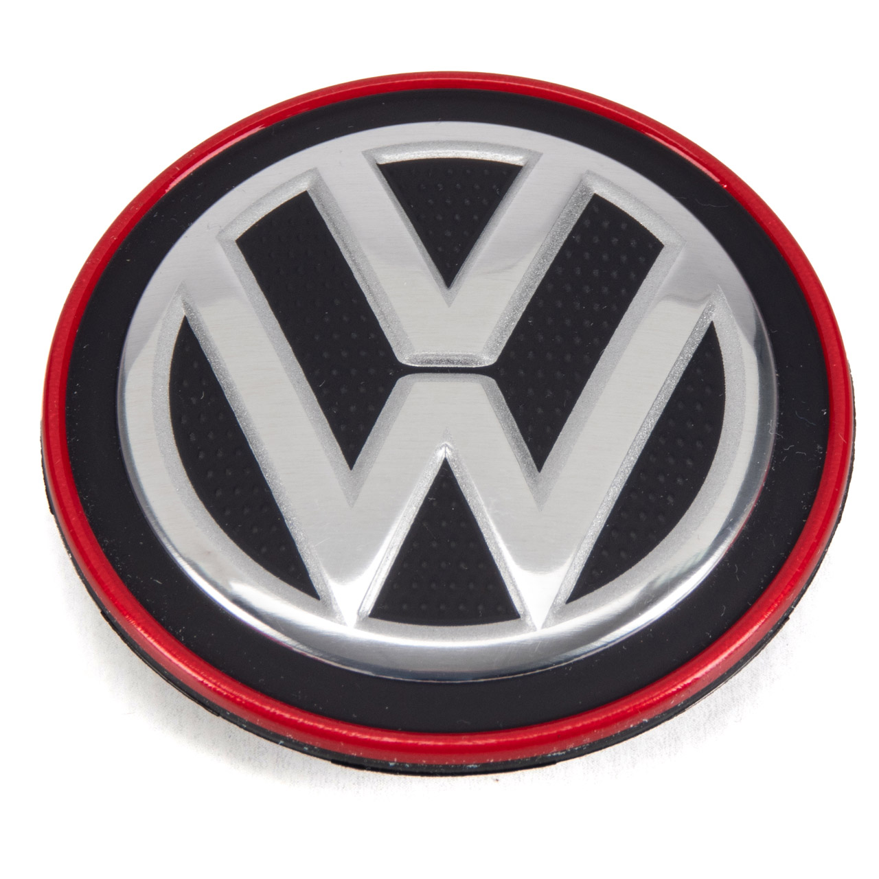 ORIGINAL VW Chrom Rot Nabenkappe Nabendeckel Alufelge Golf 7 MK7 T-Roc  5G0601171B LYC