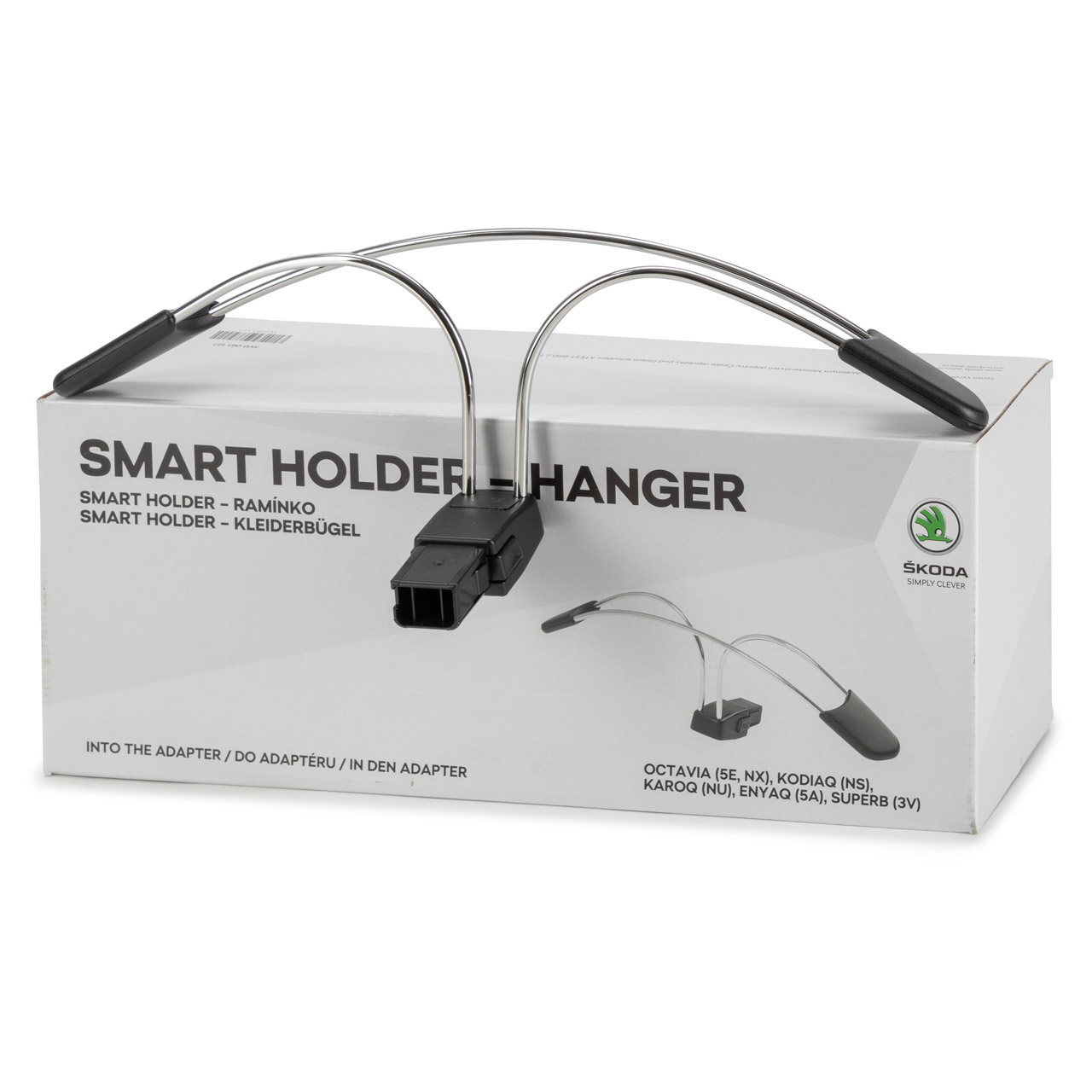 ORIGINAL Skoda Smart Holder-Hanger Kleiderbügel für die Kopfstütze 3V0061127