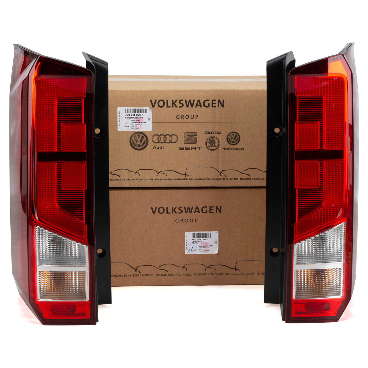 Original VOLKSWAGEN Rear lights - 7C0 945 095 H, 7C0 945 096 J | myparto