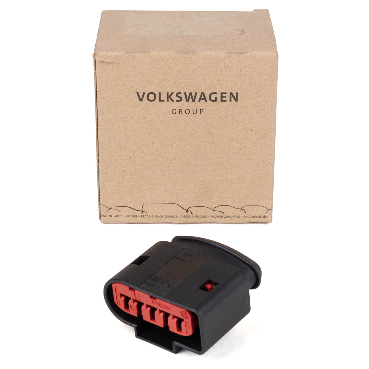 ORIGINAL VW Audi Seat Skoda Rep.-Satz Stecker Luftmassenmesser 5-polig 1J0973775A