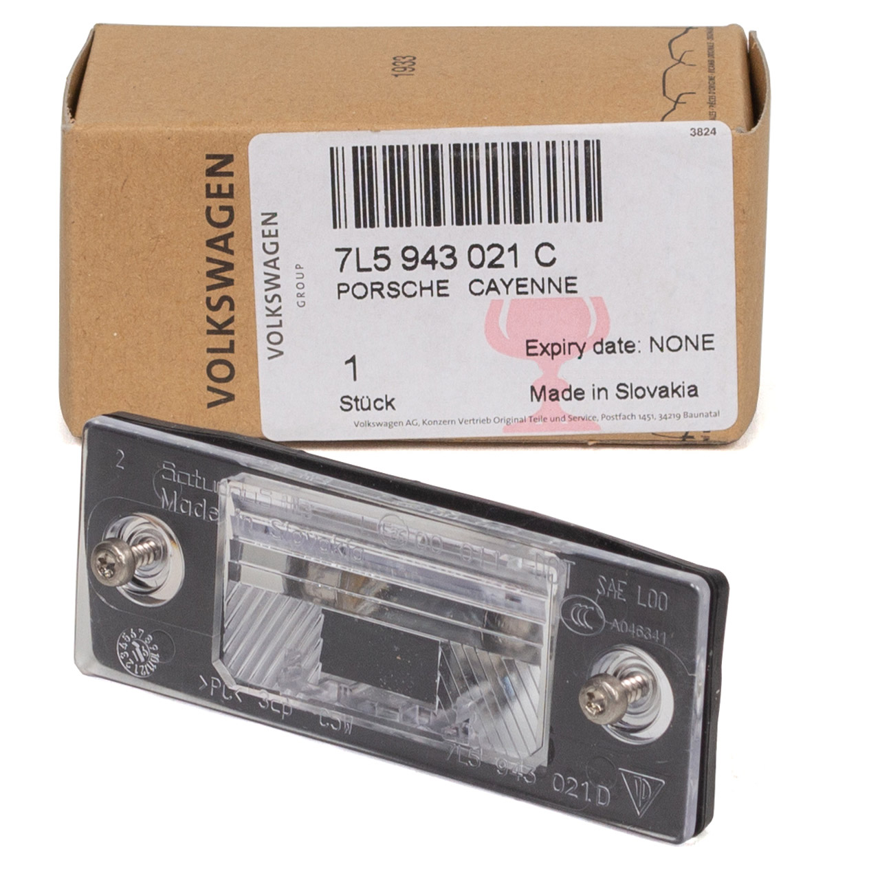 ORIGINAL Audi Kennzeichenleuchte Kennzeichenbeleuchtung TT 8J3 7L5943021C