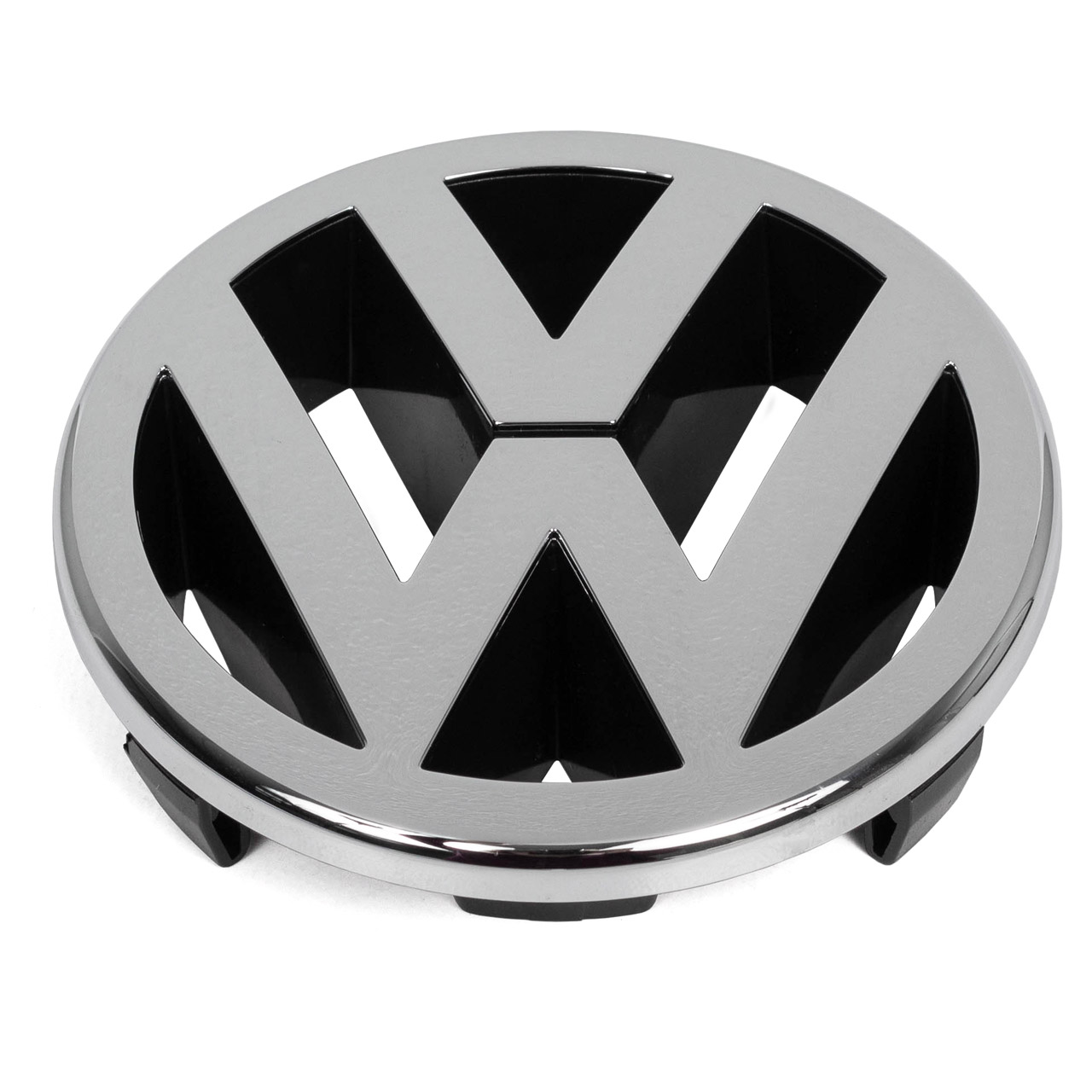 ORIGINAL VW Emblem Kühlergrill Chrom Ø 12,6cm Golf 5 Caddy 3 Touran Polo 9N 1T0853601A FDY