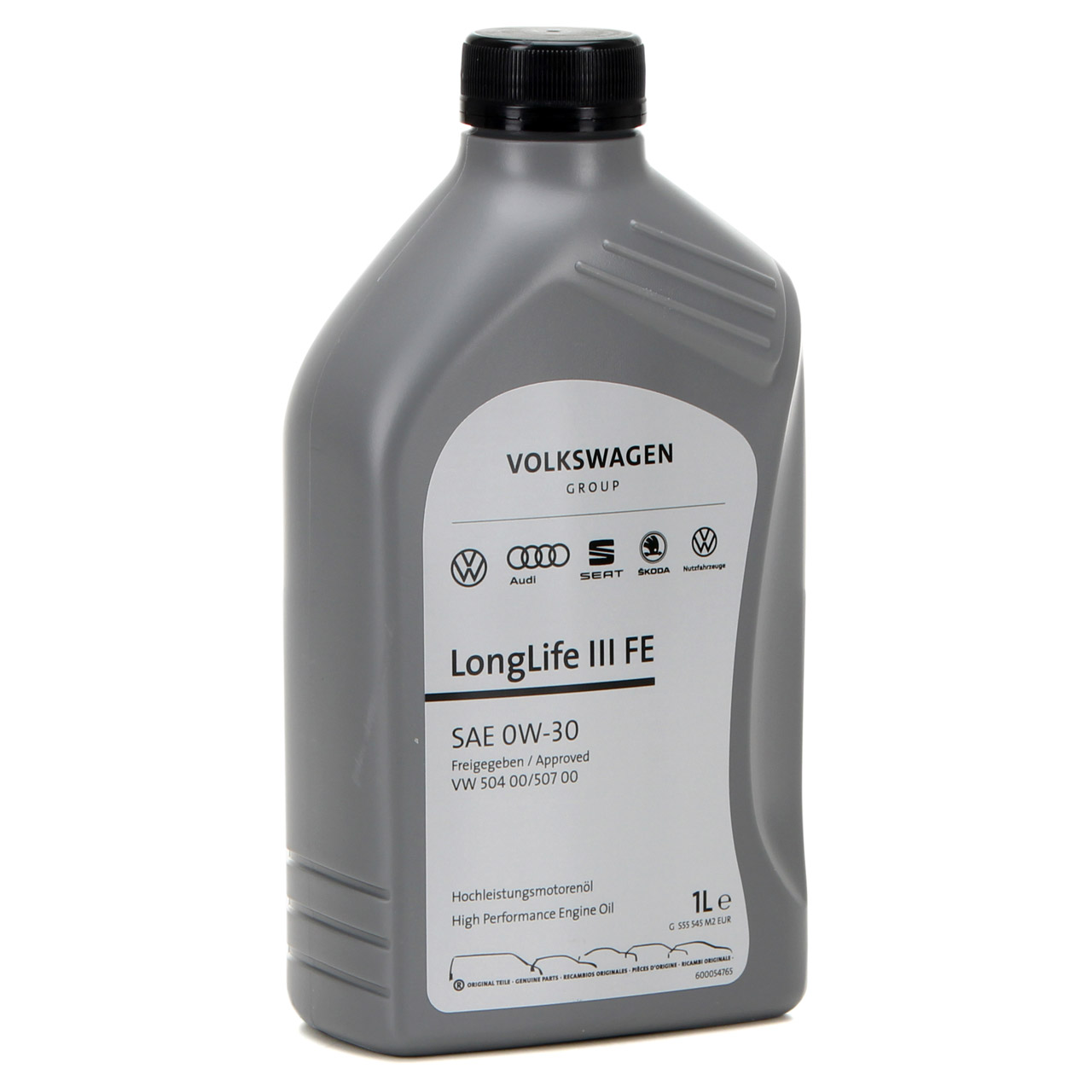5L ORIGINAL VW Motoröl Öl 0W30 LONGLIFE III FE + Ölfilter 03N115562B 1.6/2.0TDI