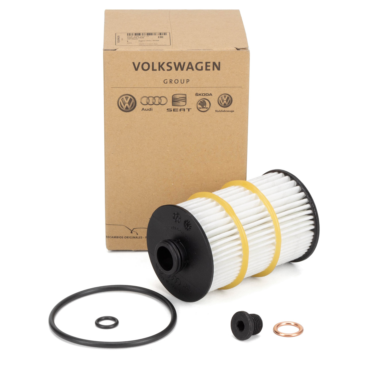 ORIGINAL AUDI &Ouml;lfilter + &Ouml;lablasssschraube S6 RS6 C7 S7 RY7 4G A8 4.0 TFSI S8 4H