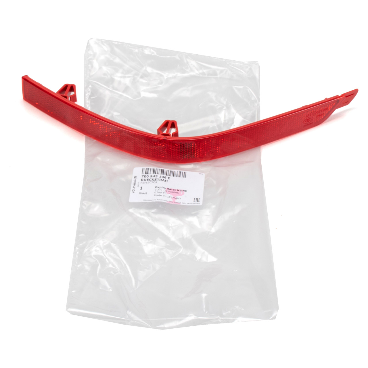 ORIGINAL VW reflector reflector cat's eye tailgate T6 right 7E0945106E