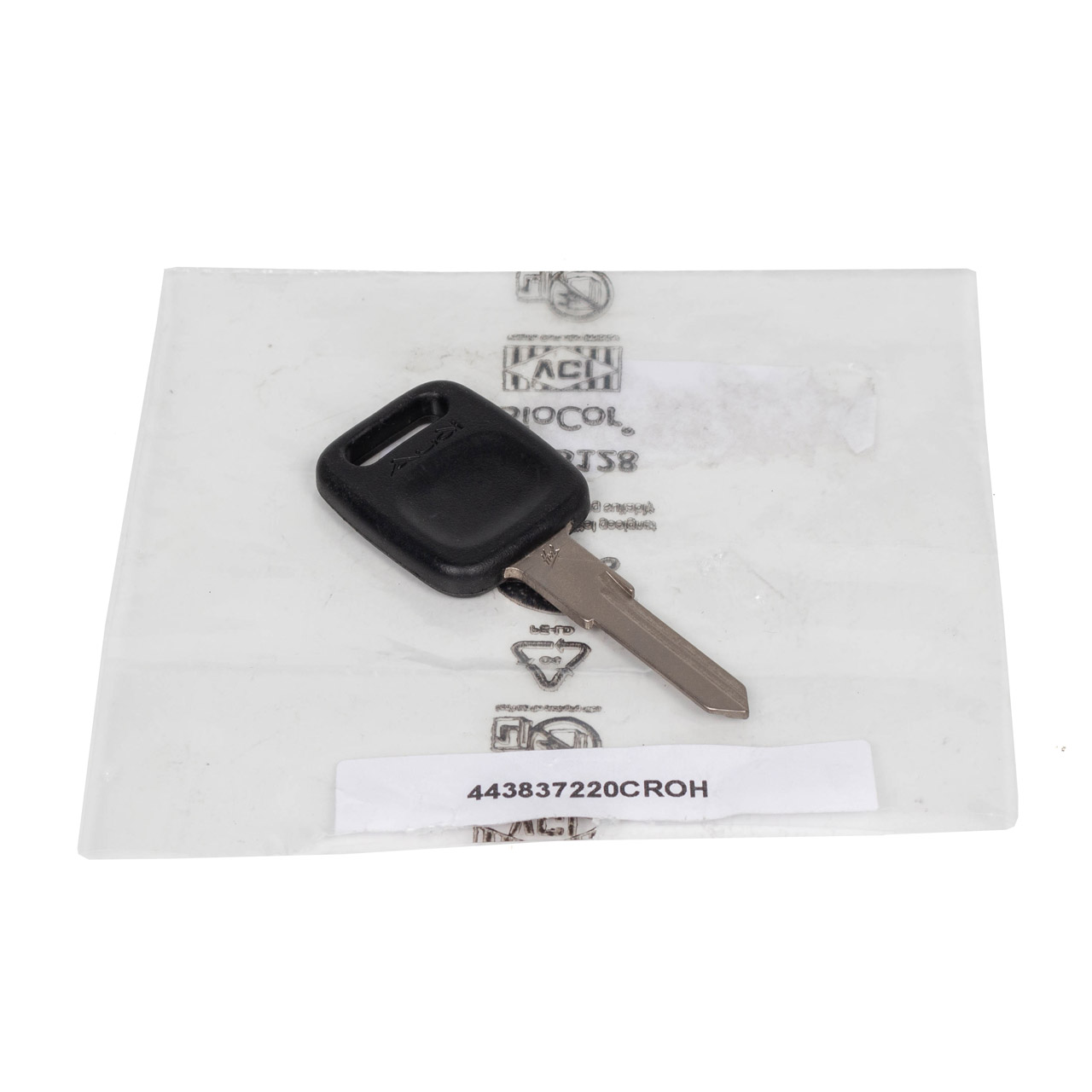 ORIGINAL Audi Schlüssel Fahrzeugschlüssel Rohling 80 100 200 443837220C ROH