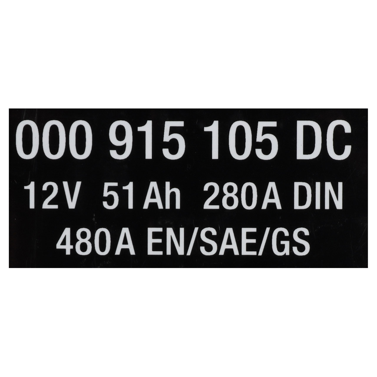 BATTERIE V-ONE V1-B15G170 DEMARRAGE 12V 170AH 1000A