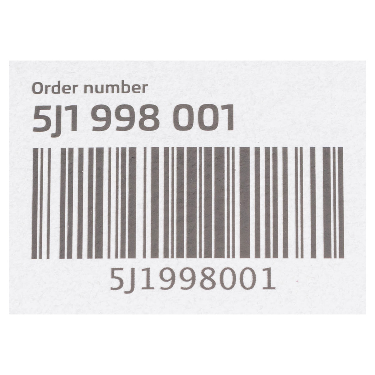 Original VOLKSWAGEN Scheibenwischer 5J1 998 001 myparto