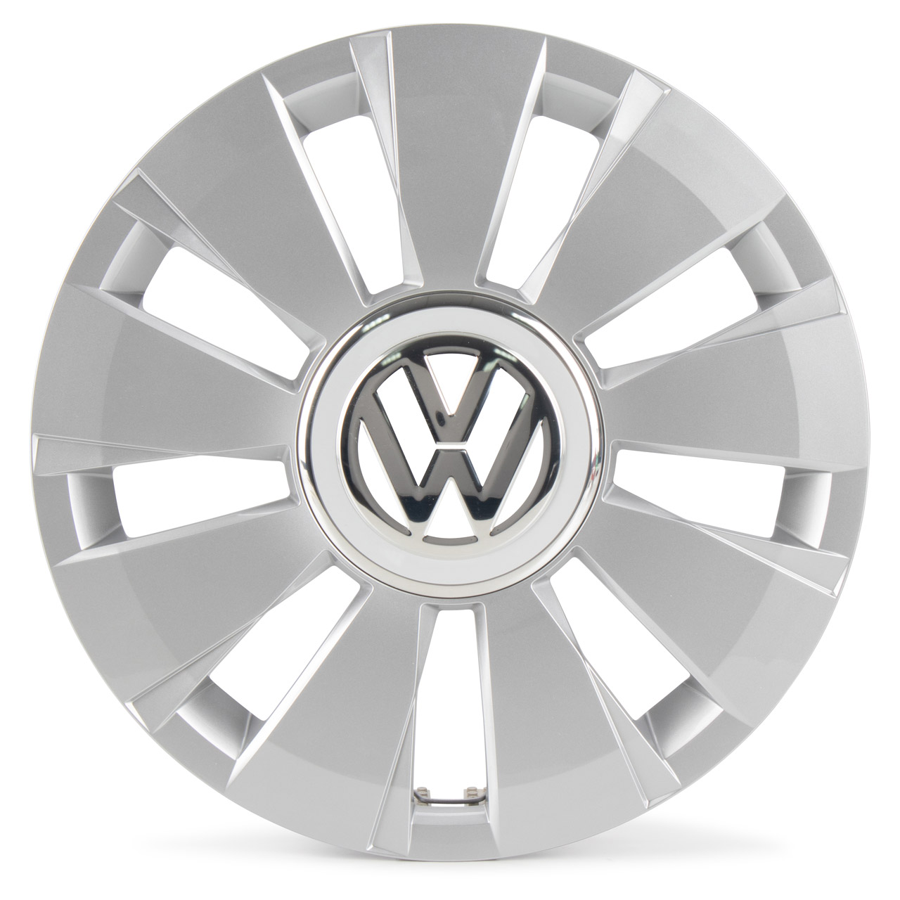 1x ORIGINAL VW Radkappe Radblende Stahlfelge 14 Zoll Silbergrau UP ab 2017  1S0601147G 1ZX