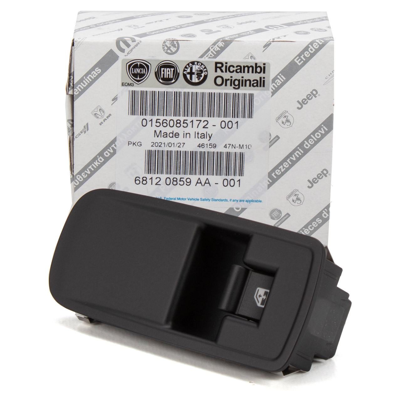 ORIGINAL Alfa Romeo switch window regulator Mito 955_ front right 156085172