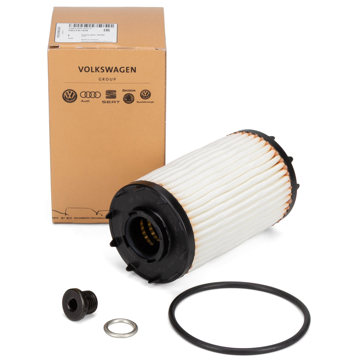 ORIGINAL AUDI Oil Filter + Screw S4 RS4 B9 S5 RS5 F5 A6 C8 A7 4K A8 4n SQ5 FY Q7 Q8 4M