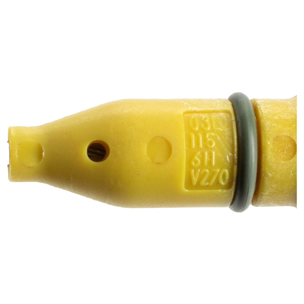 Ölmessstab 03L115611E Für Audi A4 2008–2012 – Gelb, Kunststoff/Metall, Hochtemperaturbeständig Ölmessstab 03L115611E Für Audi A4 2008–2012 – Gelb, Kunststoff/Metall, Hochtemperaturbeständig