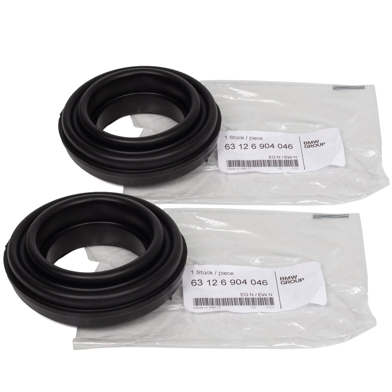 2x ORIGINAL BMW cover XENON HALOGEN headlight 5 Series E39 63126904046