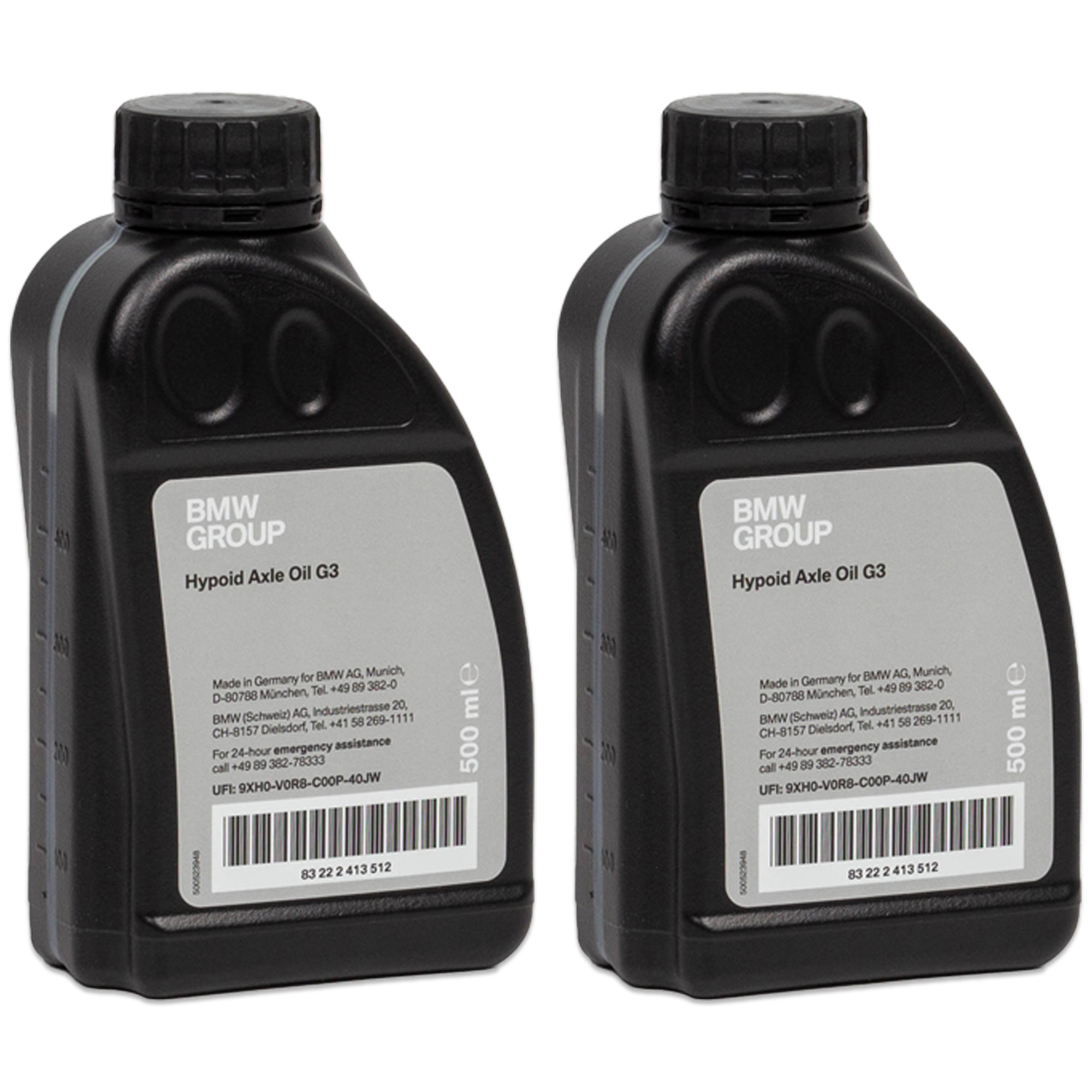 1L 1 liter ORIGINAL BMW Axle Gear Oil Differential HYPOID AXLE OIL G3 83222413512