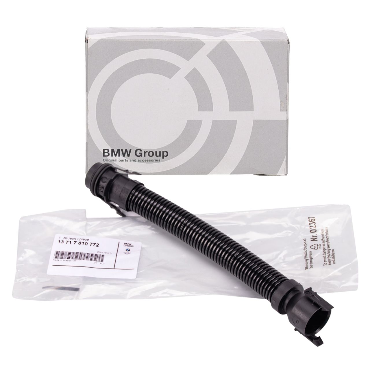 ORIGINAL BMW Ansaugschlauch Kurbelgeh&auml;useentl&uuml;ftung F30 F10 E84 N47 B47 N57 13717810772